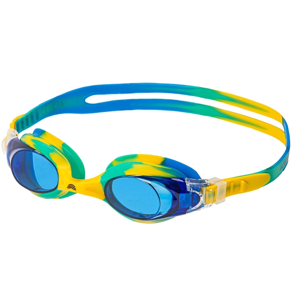 Aquarapid Schwimmbrille Mako AX Blau/Gelb (Bild 1 von 3)