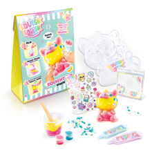 Squish Squish Squishy Kit DIY Gelb/Rosa