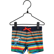 98-104 cL - Pippi Langstrumpf Stärkste Badehose Blau