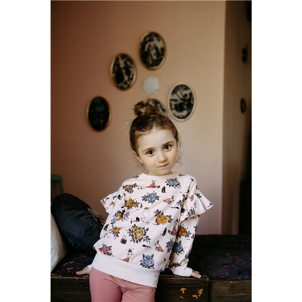 Mumin Rosen Sweatshirt Rosa (Bild 2 von 2)