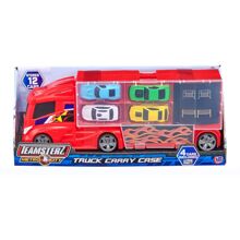 Teamsterz Metro City Carry Case + 4 Cars