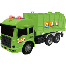 Junior Driver 1:14 Müllwagen 28 cm Sound & Licht