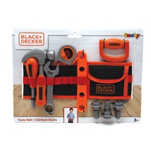 Smoby Black&Decker Werkzeuggürtel aus Stoff