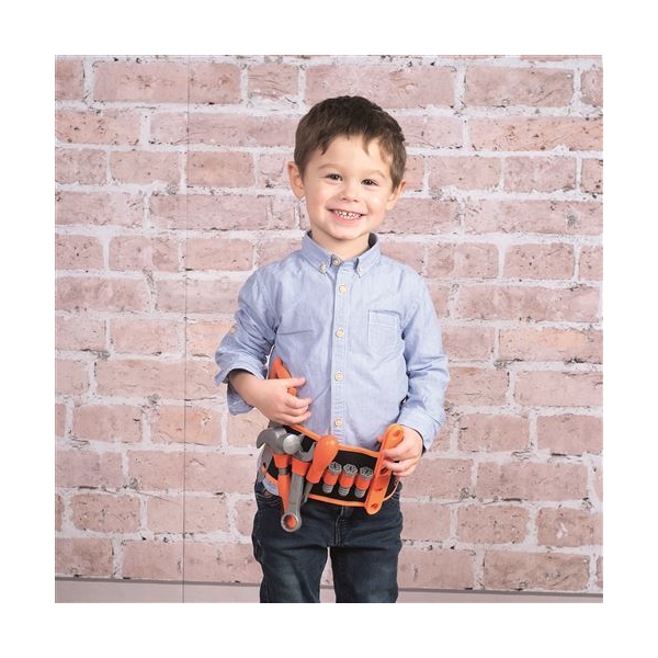 Smoby Black&Decker Werkzeuggürtel aus Stoff (Bild 3 von 3)