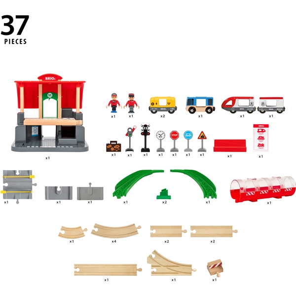 BRIO 33989 Hauptbahnhof-Set (Bild 2 von 9)