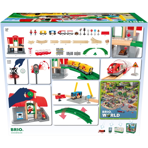 BRIO 33989 Hauptbahnhof-Set (Bild 9 von 9)