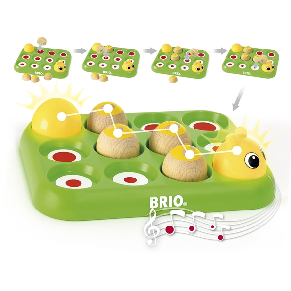 BRIO 30189 Spiel und Lern Musikalische Raupe (Bild 2 von 5)
