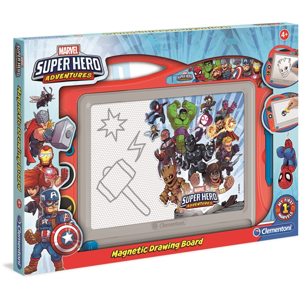 Magnettafel Superheld