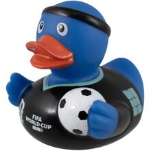 World Cup Rubber Duck Blau