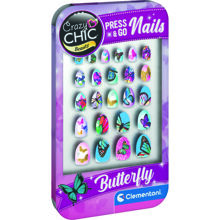 Crazy Chic Beauty Press & Go Nails Butterfly 