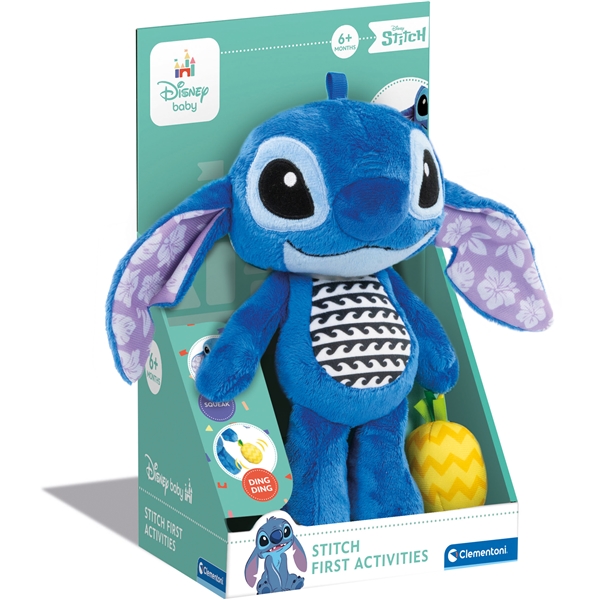 Disney Baby Stitch Aktivitäts-Plüschspielzeug (Bild 1 von 5)