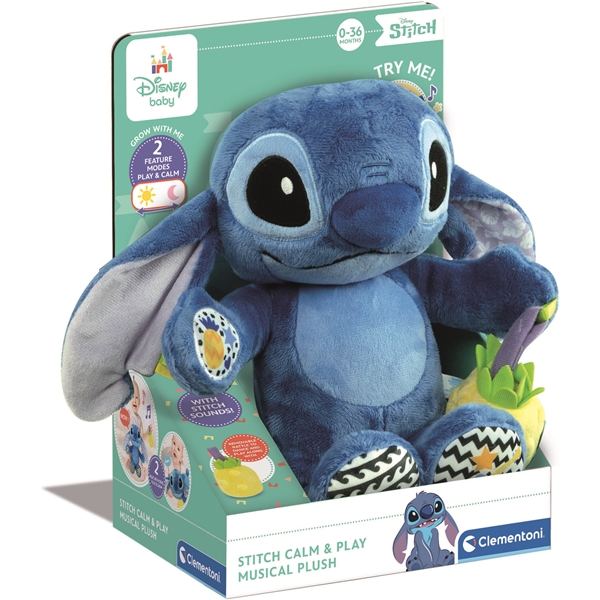Disney Baby Stitch Musikalisches Plüschtier (Bild 1 von 4)