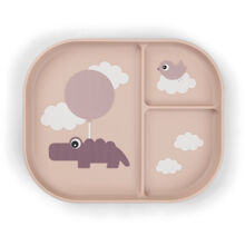 Happy Clouds Powder - Done by Deer Foodie Compartment Plate