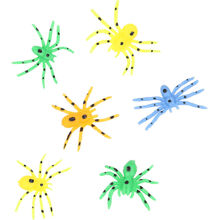 Adventure World Glow in the Dark SPIDER