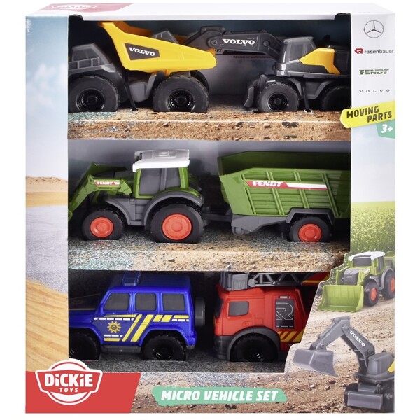Dickie Toys Mini Spielzeugautos 5er-Pack (Bild 1 von 6)