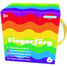 Fingerfarbe 6er-Pack