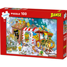 Puzzle Kärnan 100 Teile Bamse Weihnachten