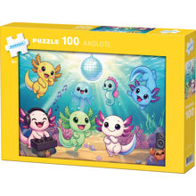 Puzzle 100 Teile Axolotl