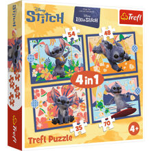 Puzzle 4-in-1 Trefl Stitch