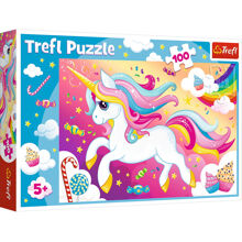 Puzzle 100 Teile Trefl Beautiful Unicorn