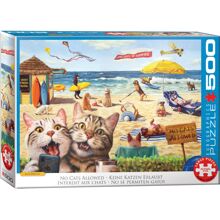 Puzzle 500 Teile No Cats Allowed