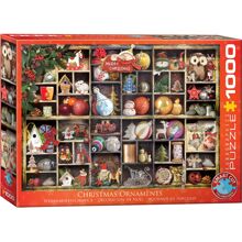 Puzzle 1000 Teile Weihnachtsornamente