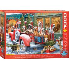 Puzzle 1000 Teile Puppy Presents (Smart Cut)
