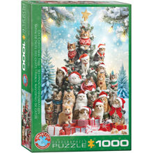 Puzzle 1000 Teile Tree Cats (Smart Cut)