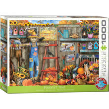 Puzzle 1000 Teile Erntezeit (Smart Cut)