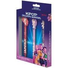 K-POP Demon Hunters Radierbare Gelstifte 3er