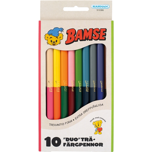 Bamse Duo-Farbstifte