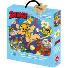 Holzpuzzle Bamse Weltraum 40 Teile