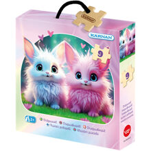 Holzpuzzle 9 Teile Fantasietiere