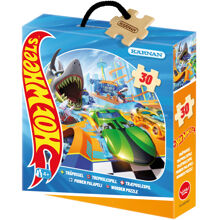Träpuzzle 30 Teile Hot Wheels