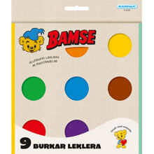 Bamse Knetmasse Glutenfrei 9er-Pack