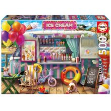 Educa Puzzle 500 Teile Ice Cream Van