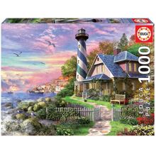 Educa Pussel 1000 Teile Lighthouse at Rock Bay