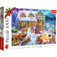Puzzle 1000 Teile Trefl Xmas Winter Time