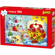 Puzzle 100 Teile Kärnan Bamse Weihnachten 2026
