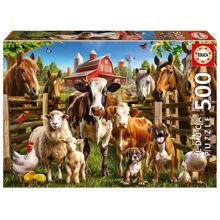Educa Puzzle 500 Teile Farmyard Buddies