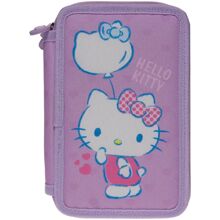 Hello Kitty Gefülltes Federmäppchen 3 Fächer