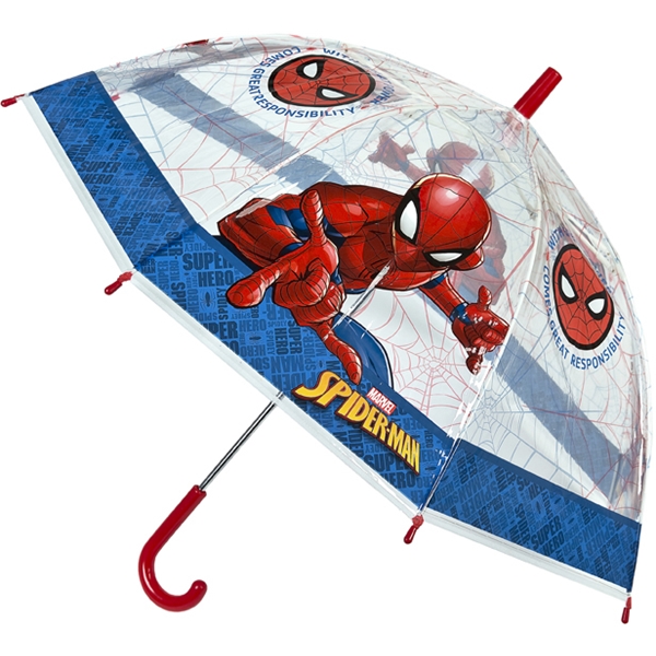 Spiderman Regenschirm Transparent