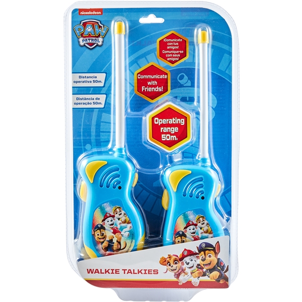 Paw Patrol Walkie-Talkie Blau/Gelb (Bild 1 von 2)