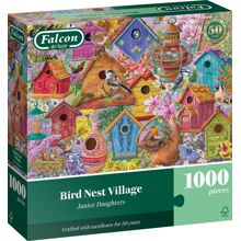 Puzzle 1000 Teile Bird Nest Village