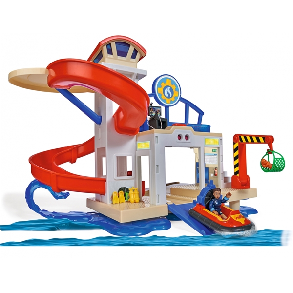 Feuerwehrmann Sam Seenotrettungsstation mit Figur (Bild 1 von 8)