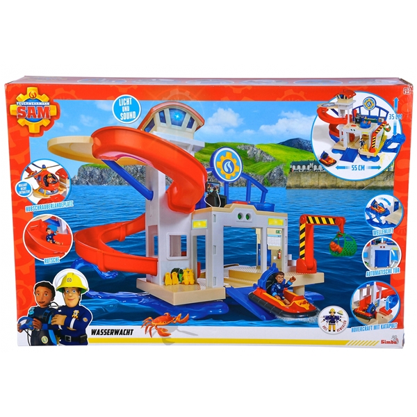 Feuerwehrmann Sam Seenotrettungsstation mit Figur (Bild 8 von 8)