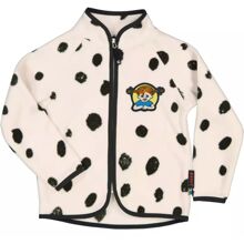 Fleecejacke Pippi Langstrumpf Weiß