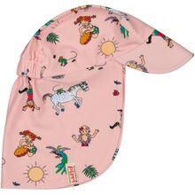 UV-Sonnenkappe Pippi Langstrumpf Rosa
