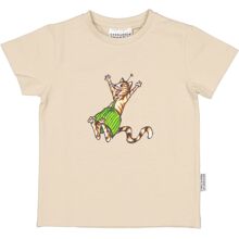 98-104 cL - T-shirt Pettson und Findus Beige
