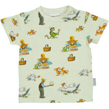 98-104 cL - T-shirt Pettson und Findus Grün